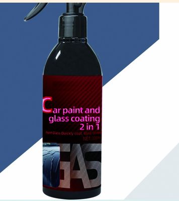 Productos de detalle de automóviles 300ml pintura de automóviles y revestimiento de vidrio 2 en 1 nano pintura de mantenimiento revestimiento de pintura de vidrio